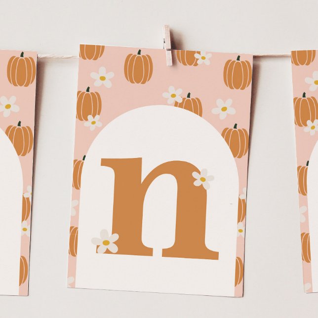 Pumpkin ONE "N" High Chair Banner Card (Creator Uploaded)