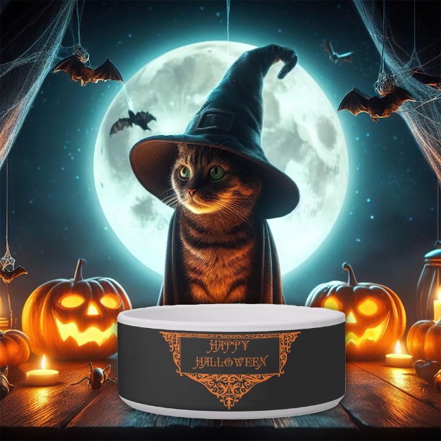 Pumpkin Orange Happy  Halloween  Bowl (Creator Uploaded)