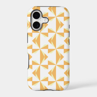 Pumpkin Orange Pinwheels iPhone 17 Case