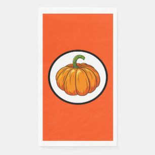 Pumpkin Paper Guest Towel