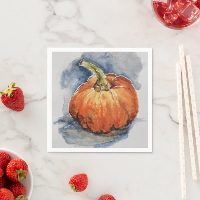Pumpkin Paper  Napkins (Insitu)