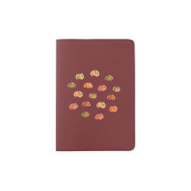 Pumpkin Passport Holder