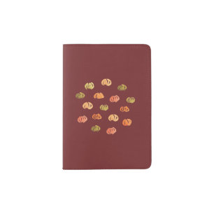 Pumpkin Passport Holder