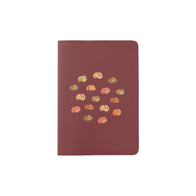 Pumpkin Passport Holder (Front)