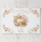Pumpkin Pastel Floral Fall Tearaway Paper Placemat