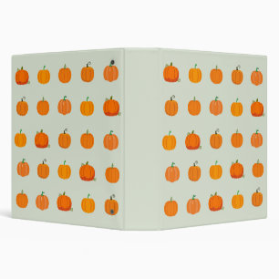 Pumpkin Patch 3 Ring Binder