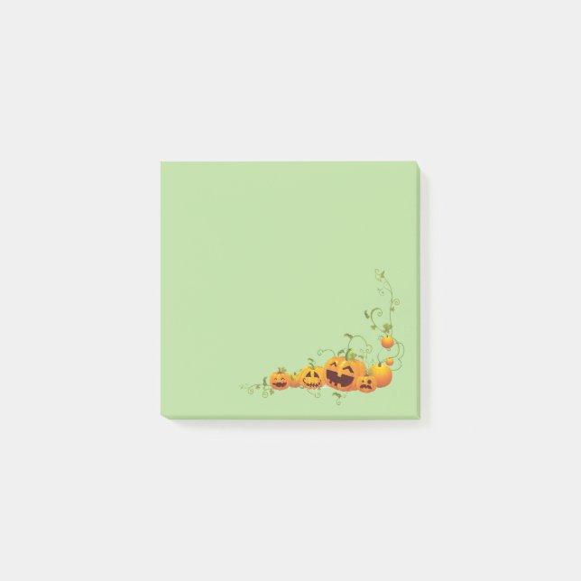 Pumpkin Patch 3" x 3" Post-it® Notes (Front)