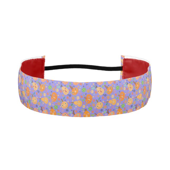 Pumpkin Patch Athletic Headband (Front)
