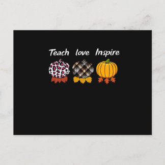Pumpkin Patch, Autumn Fall,Halloween Postcard