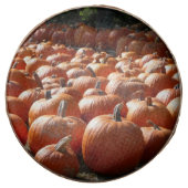 Pumpkin Patch Autumn Harvest Photography Chocolate Covered Oreo (Front)