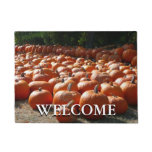 Pumpkin Patch Autumn Harvest Photography Doormat