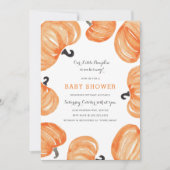Pumpkin Patch Baby Shower Invitation (Front)