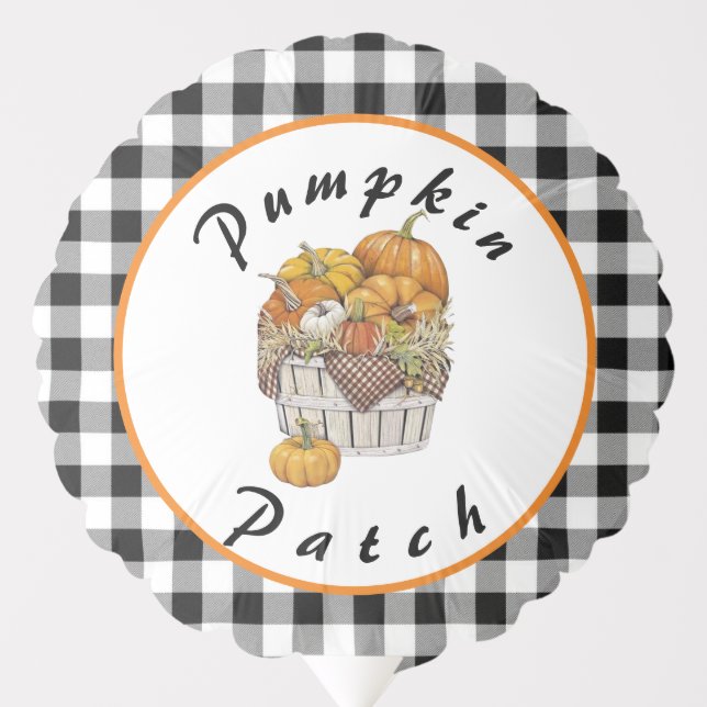Pumpkin patch balloon (Front)
