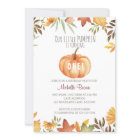 Pumpkin Patch Birthday Invitation | Zazzle
