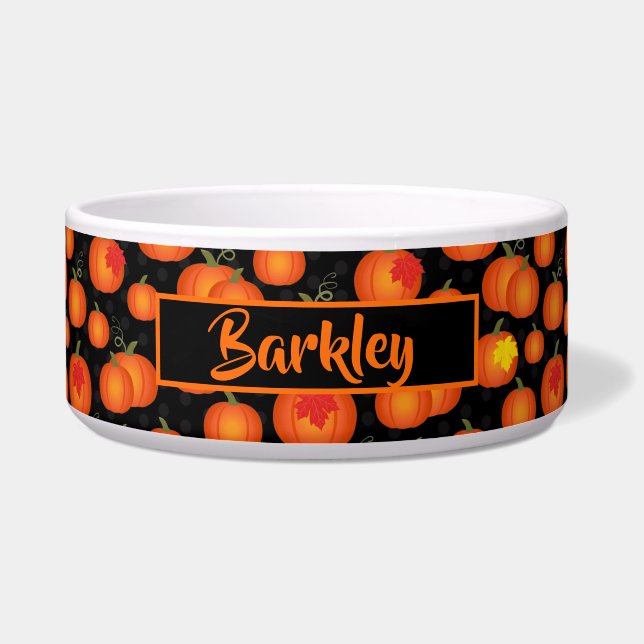Pumpkin Patch  Bowl (Front)