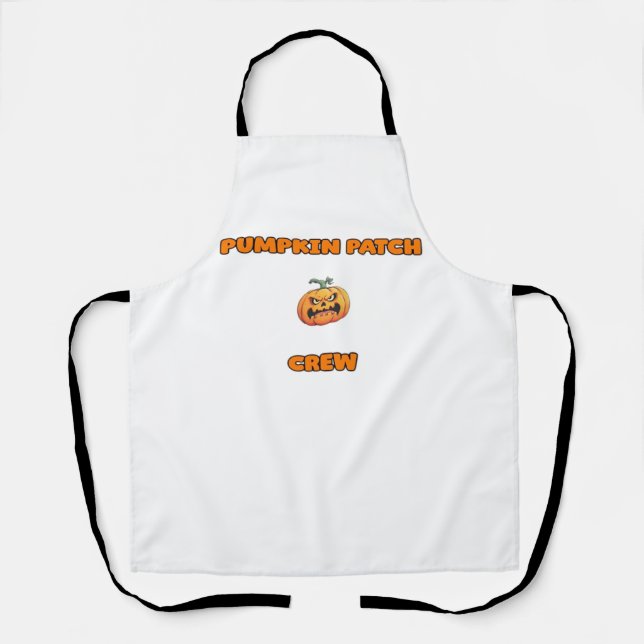 Pumpkin Patch Crew Matching Fall Outfits Classic T Apron (Front)