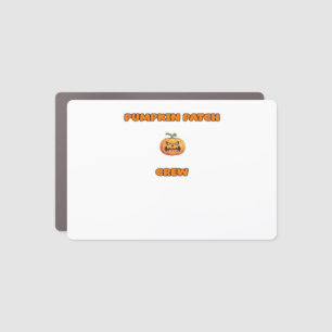 Pumpkin Patch Crew Matching Fall Outfits Classic T Car Magnet