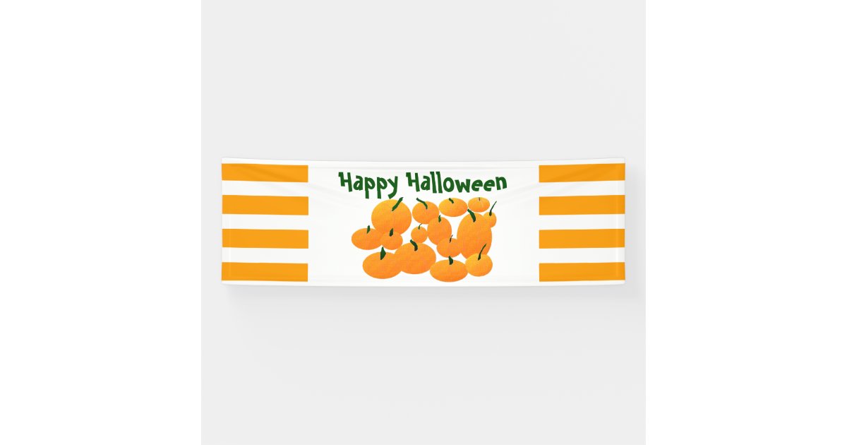 Pumpkin Patch Custom Banner | Zazzle