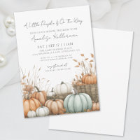 Pumpkin Patch Fall Baby Shower