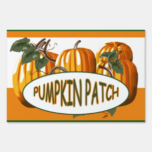 Pumpkin Patch Farm Stand Lg Yard Sign