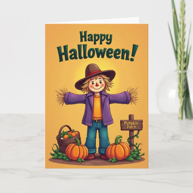 Pumpkin Patch Fun Card (Front)