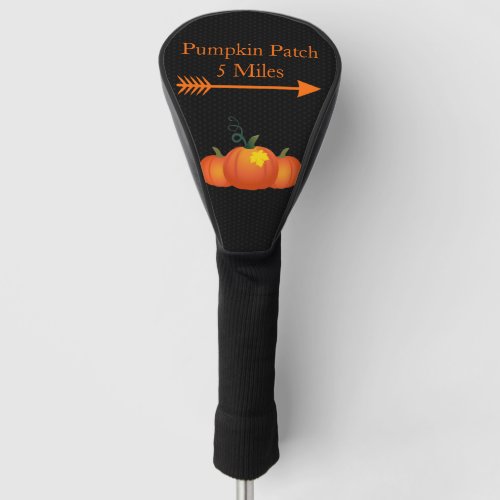 Pumpkin Patch    Golf Head Cover