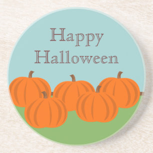 Pumpkin Patch Halloween Coaster