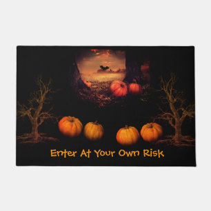 Pumpkin Patch Halloween Doormat