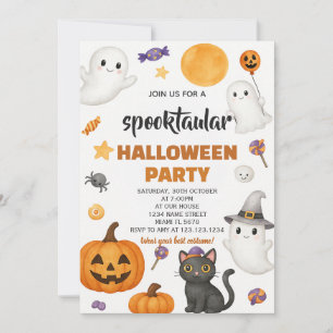 Pumpkin Patch Halloween Party Invitation