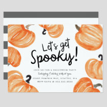 Pumpkin Patch Halloween Party Invitation
