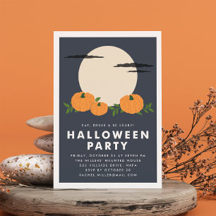 Pumpkin Patch Halloween Party Invitation