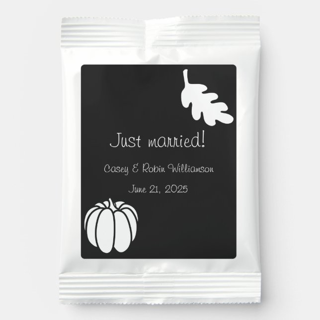 Pumpkin Patch in Black Drink Mix (Front)