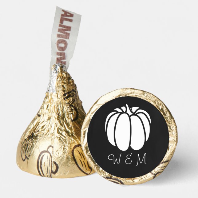 Pumpkin Patch in Black Hershey®'s Kisses® (Front)