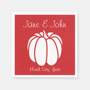 Pumpkin Patch in Cherry Napkins