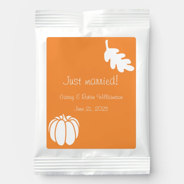 Pumpkin Patch in Orange Drink Mix (Front)