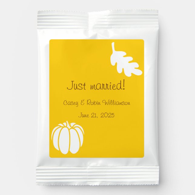 Pumpkin Patch in Yellow Drink Mix (Front)