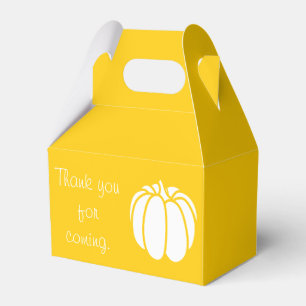 Pumpkin Patch in Yellow Favor Box