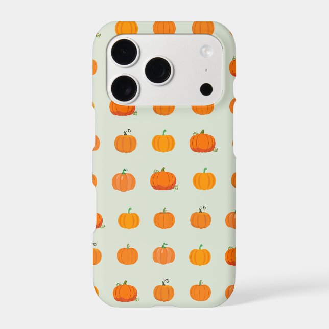  Pumpkin Patch iPhone Case (Back)
