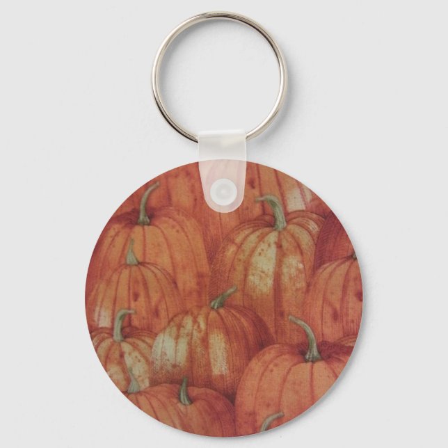 Pumpkin Patch Keychain (Front)