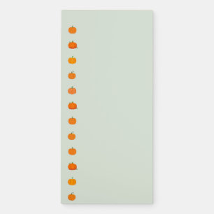 Pumpkin Patch Magnetic Notepad