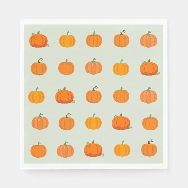  Pumpkin Patch Napkins (Front)