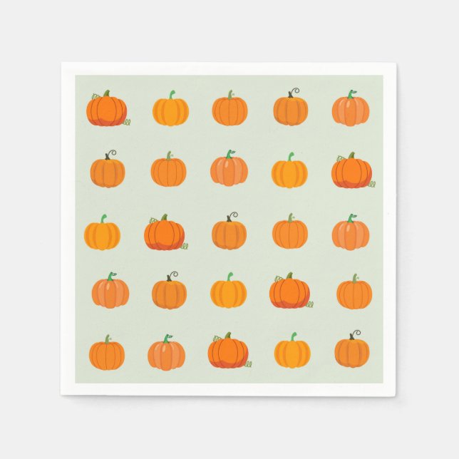 Pumpkin Patch Napkins (Front)