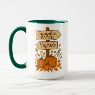 Pumpkin Patch Navigator Halloween Gifts Mug