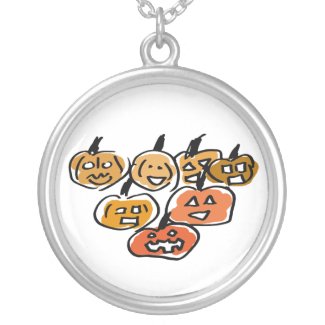 Pumpkin Patch Necklace necklace