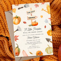 Pumpkin Patch Neutral Fall Baby Shower
