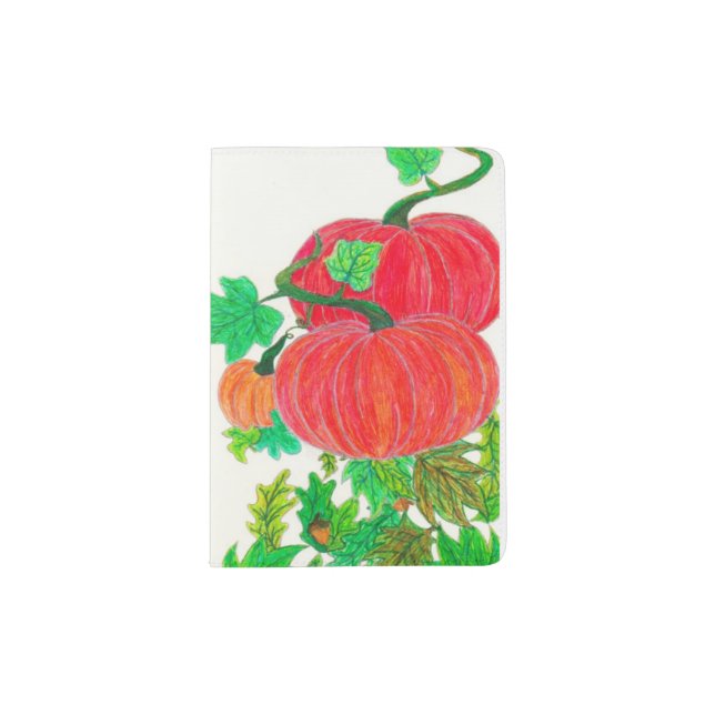 Pumpkin Patch Passport Holder (Front)