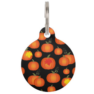 Pumpkin Patch Pet ID Tag