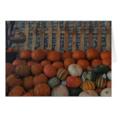 Pumpkin Patch Photo Holiday Postage Stamps (Front Horizontal)