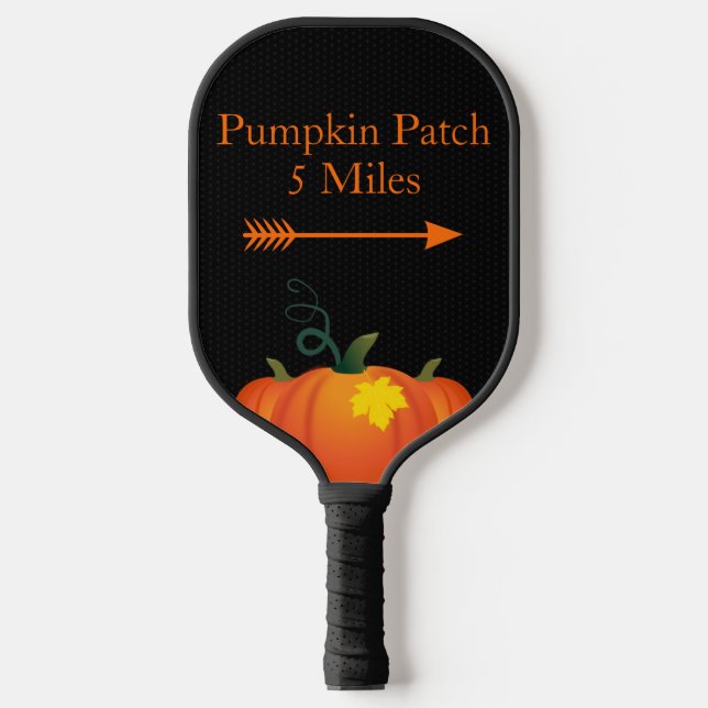 Pumpkin Patch     Pickleball Paddle (Front)