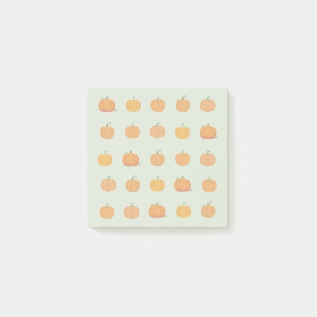 Pumpkin Patch Post-it Notes (Front)